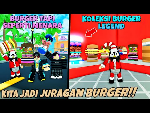 MAX LEVEL!! Bangun Restoran TERBESAR Dan Buat BURGER LEGEND 🍔🍔🍔