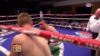 David Oliver Joyce earns terrific TKO on professional debut in Belfast
