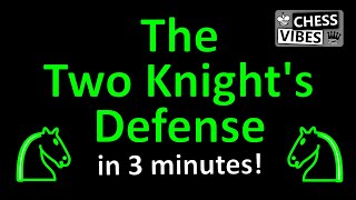 The Two Knight's Defense explained simply in 3 minutes! screenshot 1