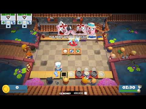 Kochen wie bei Bubba Gump!! | Overcooked 2 #1