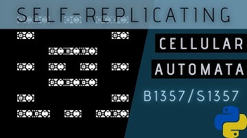 Self Replication Cellular Automata | B1357/S1357 using Pygame