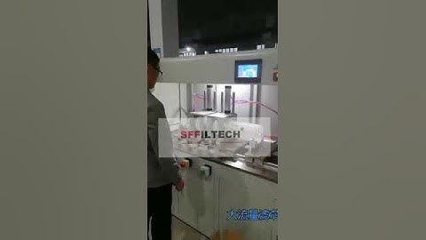 Filter cartridge making machine pleated filter cartridge machine