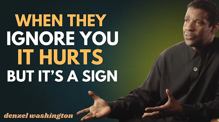 "WHEN THEY IGNORE YOU IT HURTS BUT IT'S A SIGN" | DENZEL WASHINGTON Motivational Speech