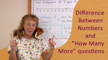 "How many more" word problems and the concept of difference (2nd grade math)