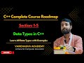 🔥 Data Types in C++ | Full Explanation with Size &amp; Range | C++ Tutorial for Beginners in Hindi