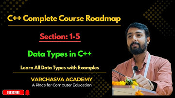 🔥 Data Types in C++ | Full Explanation with Size & Range | C++ Tutorial for Beginners in Hindi