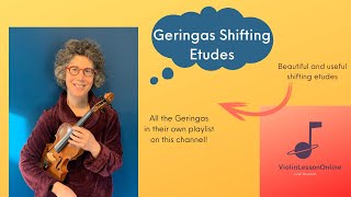 Geringas 29 Tongue Twister #violinshifting #violinetude