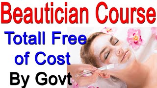 Beauty Salon Cource Free of Cost