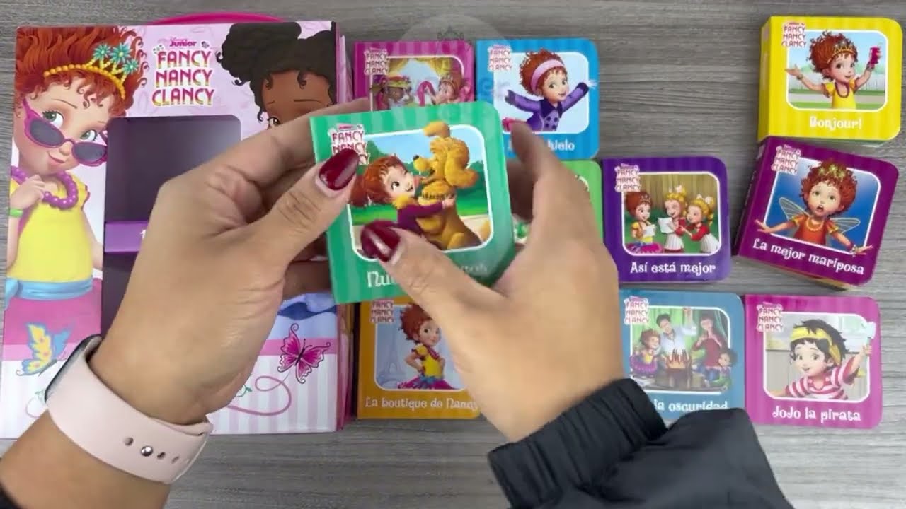 fancy nancy clancy   mi primera biblioteca