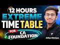 Last 10 days Time Table to PASS CA Foundation MAY 26 Clear CA first attempt ICAI #cafoundation #icai