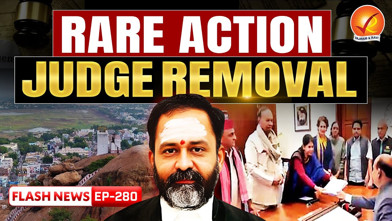 Madras High Court Justice G.R. Swaminathan Impeachment: Why 107 MPs Want Him Out!