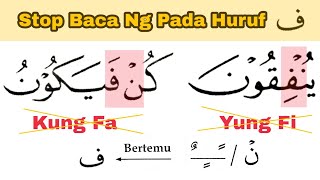 Penting, Betulkan Ikfha Haqiqi Huruf ف, Belajar Ikhfa Haqiqi