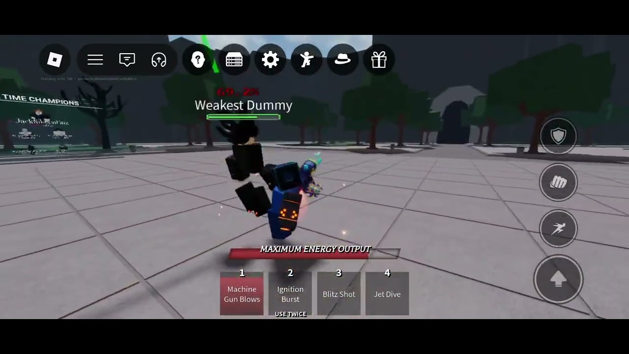 Cybord showcase TSB roblox