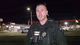 Five second unlawful detainment