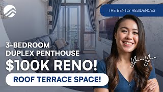 The Bently Residences @ Kovan: Freehold 3-BR Duplex Penthouse @ D19 | $1.9M | Home Tour | Yan Yan