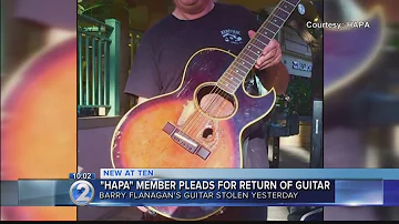 Hapa band member pleads for help in search of treasured guitar stolen from car