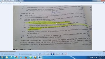 Lecture 57 | CAF 1 | Introduction to Accounting and Finance | ITA | ICAP