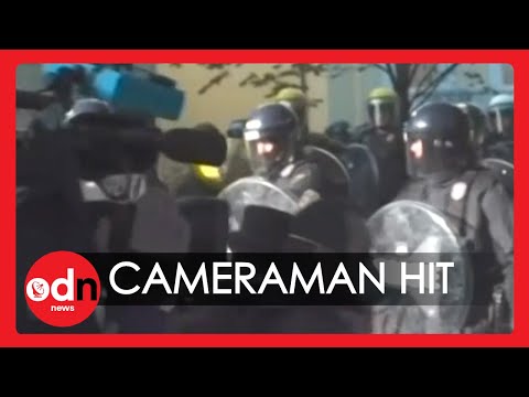 'A Policeman Just Punched Our Cameraman!' | Australian news crew charged in Washington DC