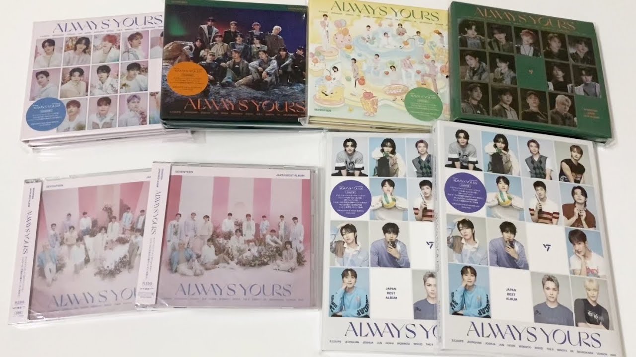 SEVENTEEN ALWAYS YOURS - ジョンハン ユニバ トレカ Edition ユニバ 