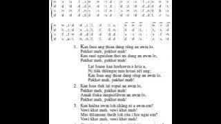 KHB 134 KAN ISUA ANG THIAN DANG RENG... 'F' : ZAI-AWI