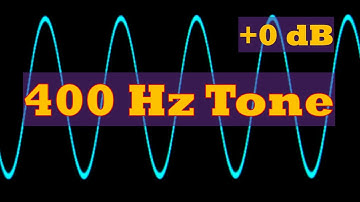 400 Hz Tone 5 minutes