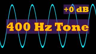 400 Hz Tone 5 minutes