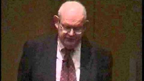 Lorenz Lecture, Benoit Mandelbroit - AGU Fall Meeting 2001