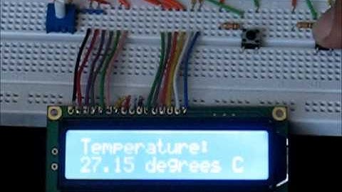 Temperature Sensor Arduino Part 2