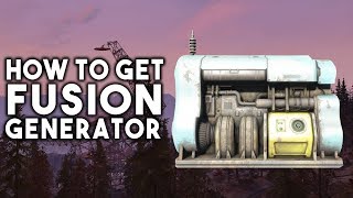 Fusion Generator Plan Location How To Get Fusion Generator In Fallout 76