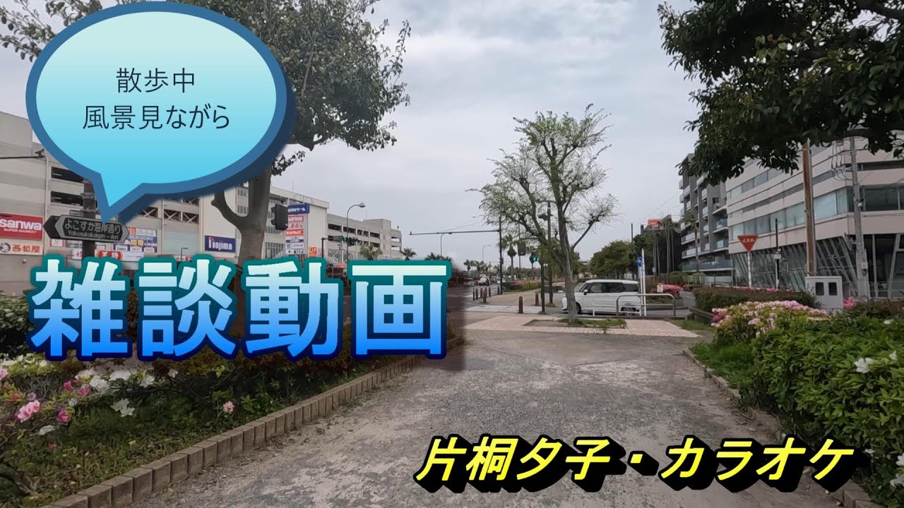 【散歩中の風景を見ながら雑談】 YouTube