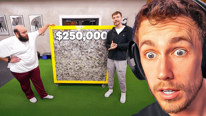 Miniminter Reacts To MrBeast Lose 100 LBs, Win $250,000!