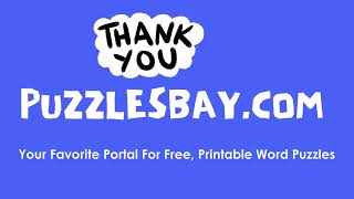 Download and Print Free Puzzles at Puzzlesbay com