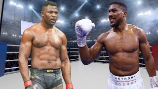 Francis Ngannou pense qu'il peut mettre K.O à Anthony.