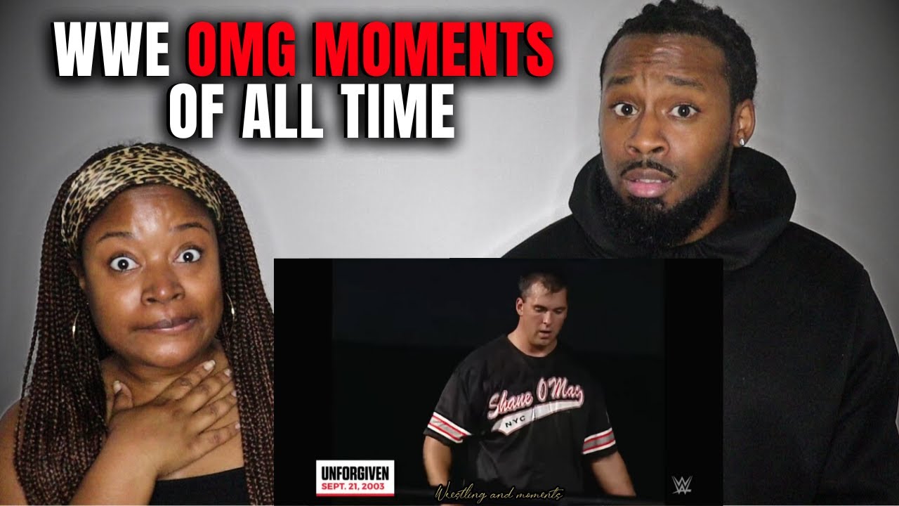 The Demouchets REACT to WWE OMG moments of all time