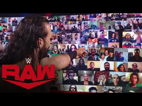 Matthew McConaughey cheers on Drew McIntyre in WWE ThunderDome: Raw, Oct. 26, 2020