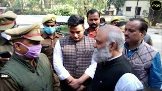 BJP Worker throws ink on Somnath Bharti's face | UP