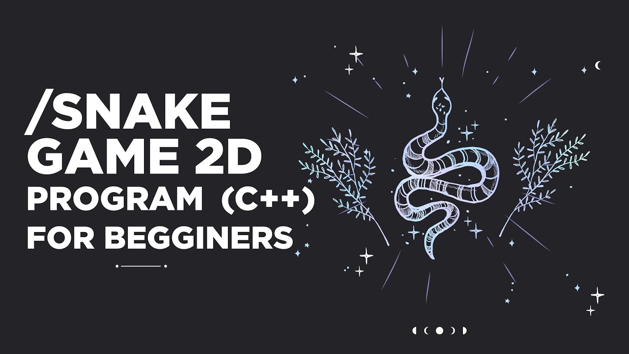 Snake Game 2D (C++) with source code in Urdu/Hindi | University Project ...