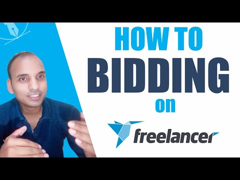 How to Bidding on Freelancer.com website | Work from Home