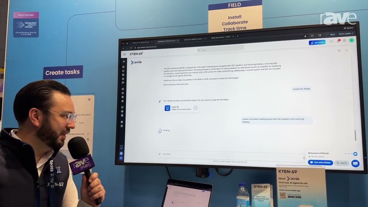 ISE 2026: XTEN-AV Demonstrates XAVIA Ai Agent