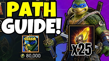 25 SACREDS - Leonardo Path GUIDE, TIPS & CALCULATOR!!! [Raid: Shadow Legends]