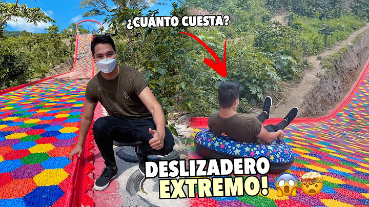 Nos tiramos del DESLIZADERO más famoso de EL SALVADOR 🇸🇻