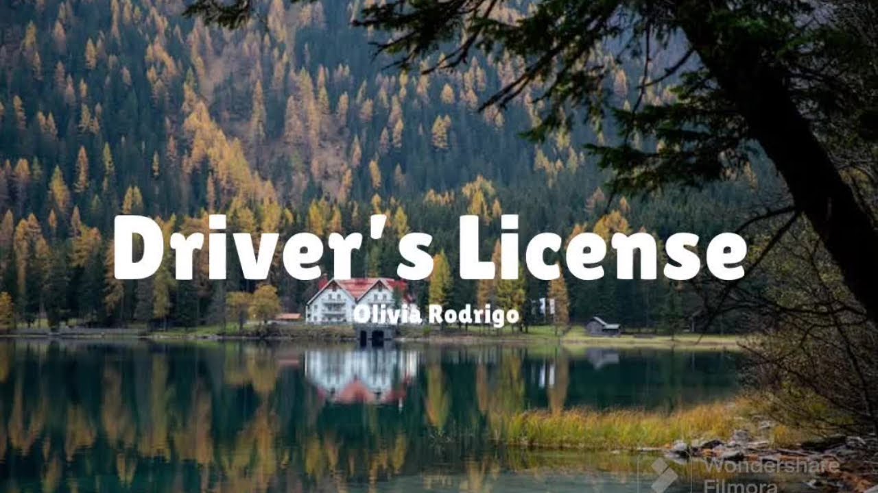 Olivia Rodrigo - Drivers License (Lyrics) - YouTube