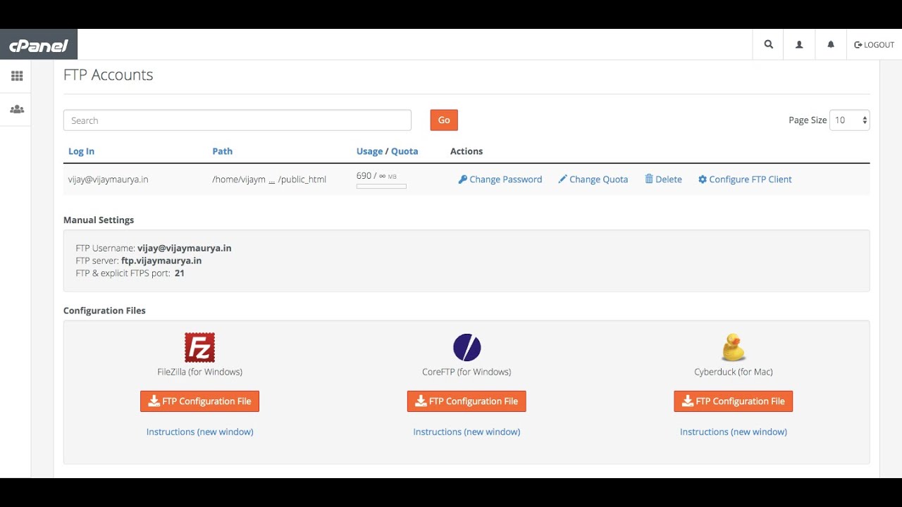 filezilla login filezilla login