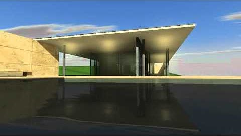 Barcelona Pavilion, Mies Van der Rohe