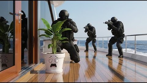 THE HUNTER AIMED AT THE BANANA PLANT 😨🔫🍌|| PROP AND HUNT COD