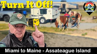 Miami to Maine, Assateague Island MD - #RVLife VLOG | S2E19 #chincoteague #pony