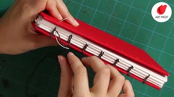 Coptic Stitch Bookbinding for Beginners: Step by Step Demo