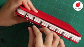 Coptic Stitch Bookbinding for Beginners: Step by Step Demo