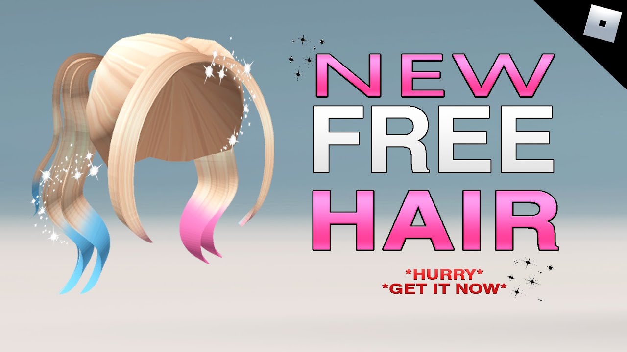 HURRY* GET THIS FREE HAIR NOW! ROBLOX 