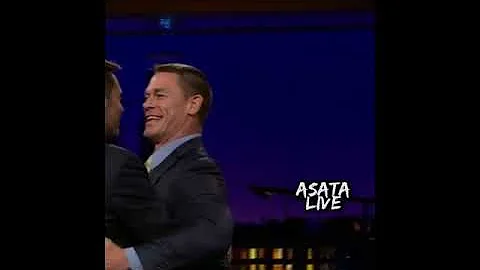 Hugh Jackmon and John Cena dance on TV show